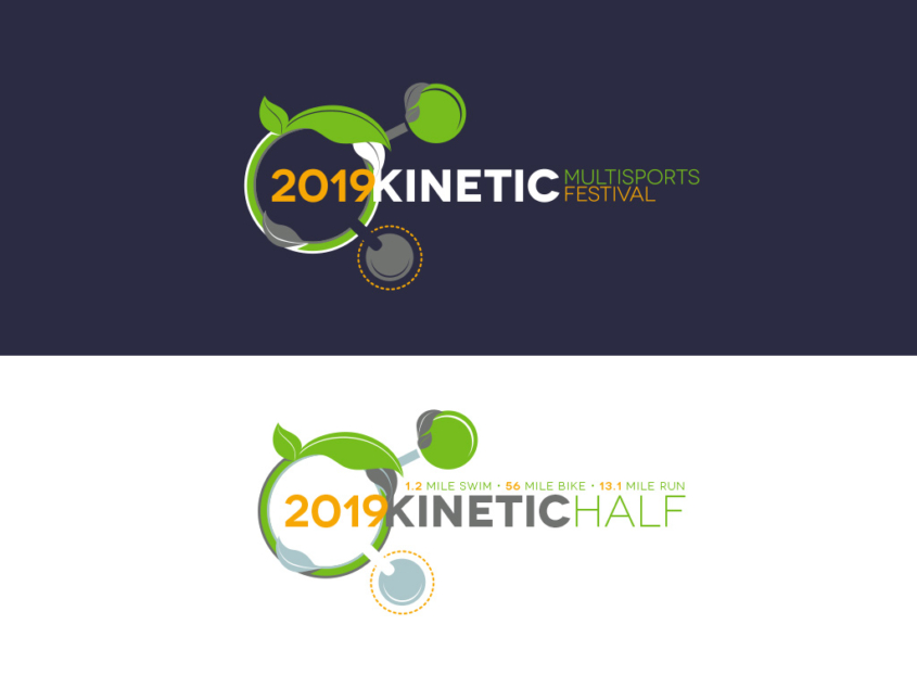 Kinetic Multisports race logos