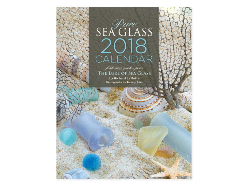 Pure Sea Glass 2018 calendar