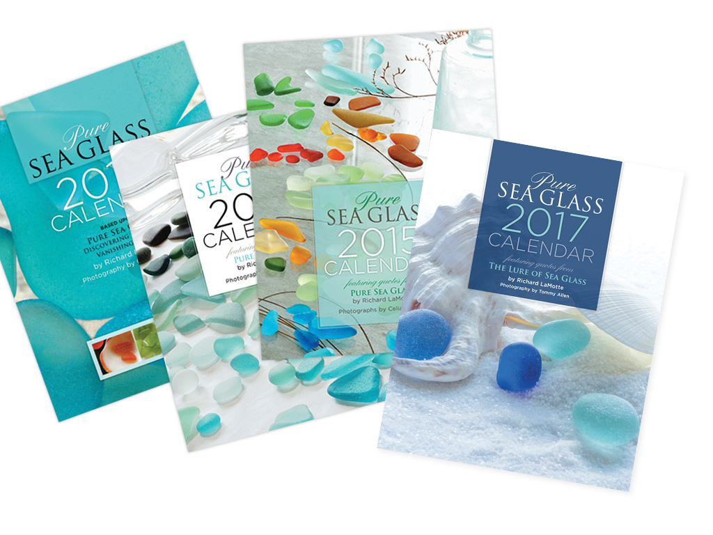 Pure Sea Glass calendars