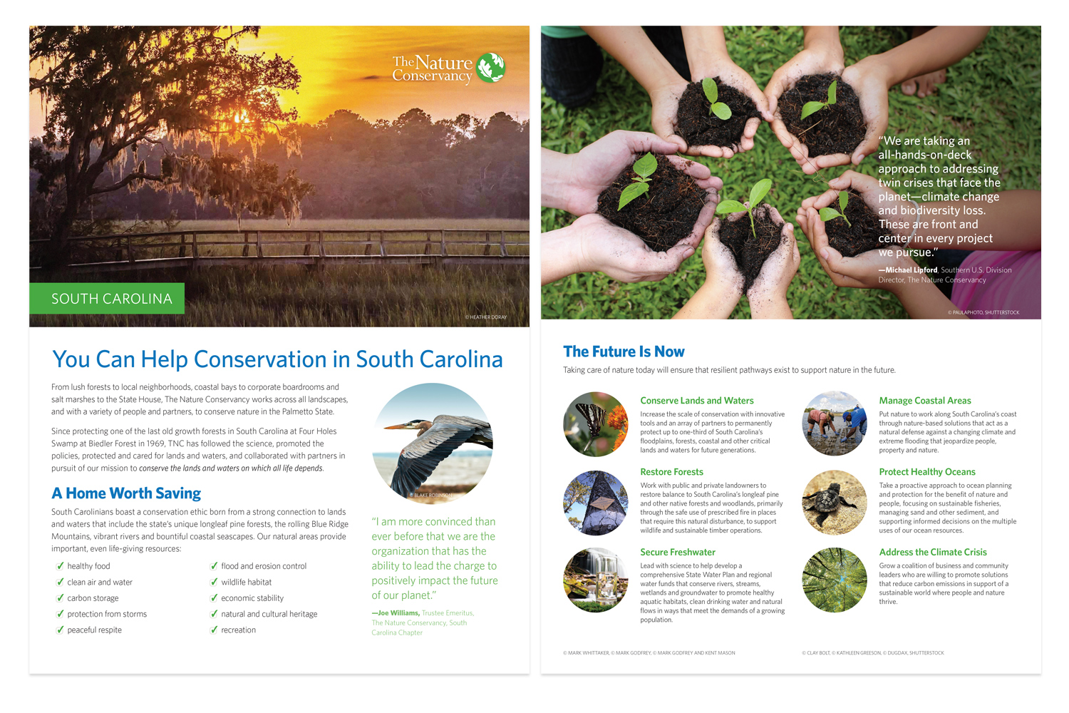 The Nature Conservancy SC Fact Sheets