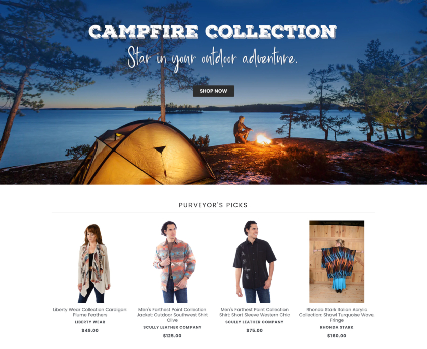 OutWest Shop Campfire Collection