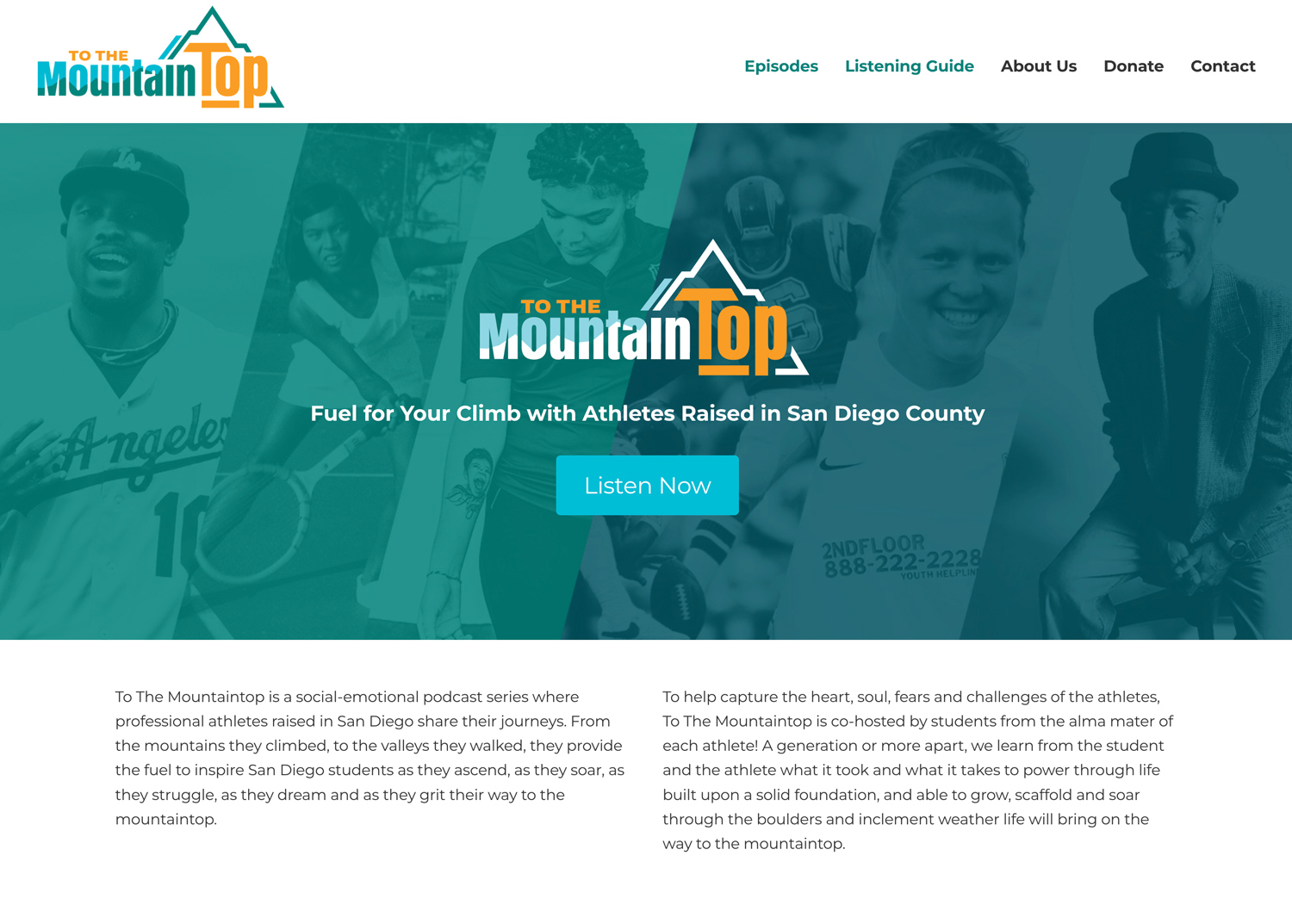 To The Mountaintop homepage